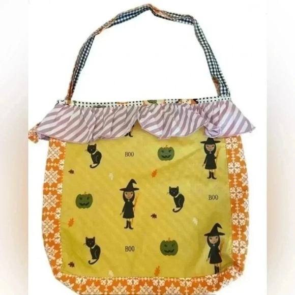 Matilda Jane Something Brewing Girl’s Tote Trick Or Treat Halloween Bag - Picture 7 of 13